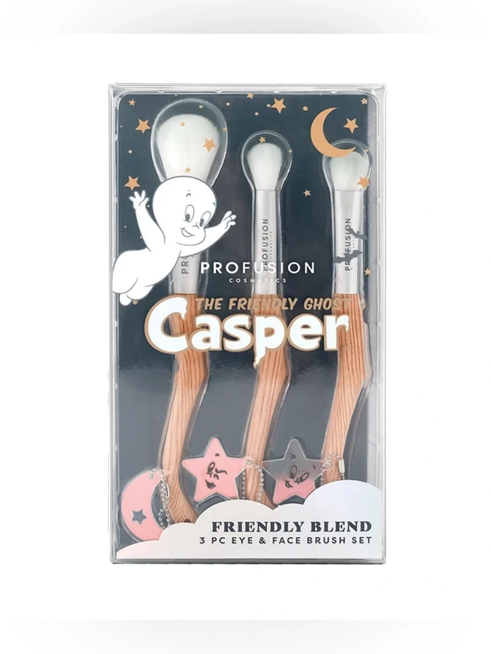 Profusion Cosmetics Casper the Friendly Ghost Eye & Face Brush Set